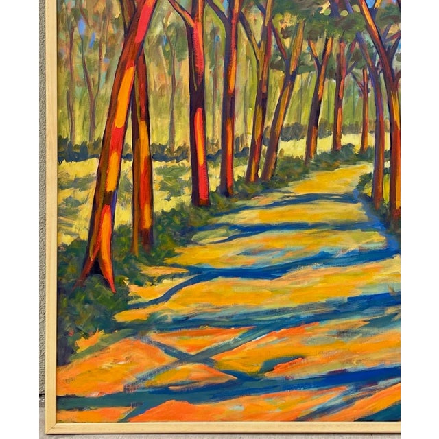 2020s “Sunset Light” Large Impressionist Oil on Canvas Painting by Joao De Brito - For Sale - Image 5 of 8