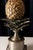 Gilt and Silver Bronze Pineapple Table Lamp attributed to Maison Charles, France, 1960s-1970s For Sale - Image 6 of 14
