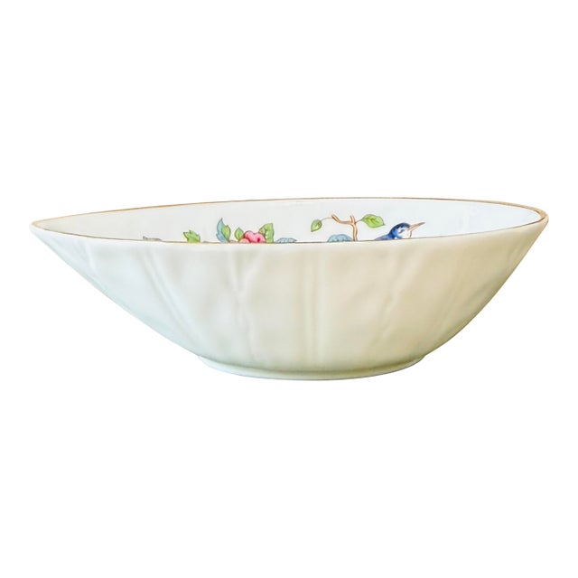 Vintage Aynsley Pembroke Avocado Bowl Fine English Bone China For Sale