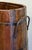 Antique Large Wood Bucket With Metal Fittings For Sale - Image 9 of 10