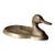 Vintage Brass Duck Valet Tray For Sale