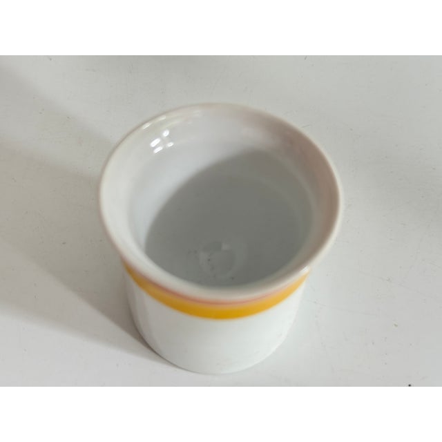 1960s Berlin 4130 Egg Cup Service by Hans-Theodor Baumann for Rosenthal, Germany, 1966, Set of 6 For Sale - Image 5 of 6