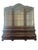 1980s Vintage Henredon Dutch Louis XV Oak and Burl Wood Lighted Breakfront Cabinet For Sale - Image 5 of 12