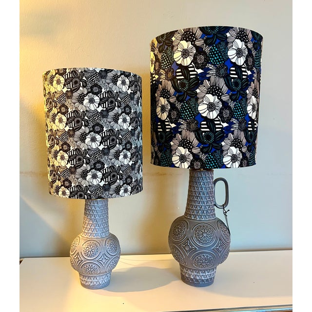 Brutalist Pottery Vase Lamps by Bodo Mans for Bay Keramik, West Germany, 1960s, Set of 2 For Sale - Image 18 of 18