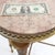 Exception Clover Shape Pink Marble Top Fluted Brass Legs Tall Pedestal Stand For Sale - Image 15 of 15
