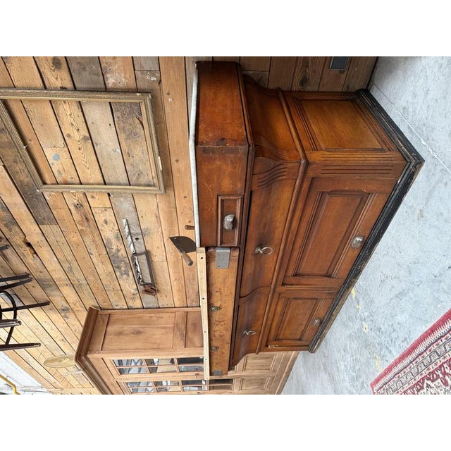Large Late 19th Century Butcher Block For Sale - Image 3 of 13