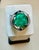 Emerald 9 Ct Cushion Colombian Emerald & Diamond 2.5 Ct Ring Platinum Ring, Estate For Sale - Image 8 of 8