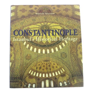 Constantinople Istanbul’s Historical Heritage Hard Cover Coffee Table Book With Dust Jacket 2005 English Edition For Sale