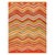 1880s Multicolor Chevron Antique American Navajo Rug 5'5" X 7'2" Flatweave Wool Carpet For Sale - Image 16 of 18
