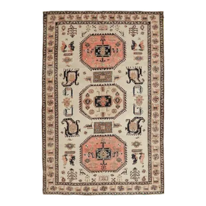 Mid 20th Century Mid 20th Century Hareez Wool Rug