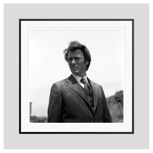 Dirty Harry, 1971 / 2022, Black and White Archival Pigment Print