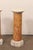Wood Italian Pair 3 Ft Tall Column Pedestals For Sale - Image 7 of 11
