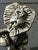 Figurative Vintage 1970s Hand Cast Pewter Lion Holding a Football Figurine For Sale - Image 3 of 6