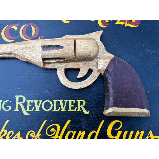 American Custom Painted Firearms Trade Sign, 70's For Sale - Image 3 of 6