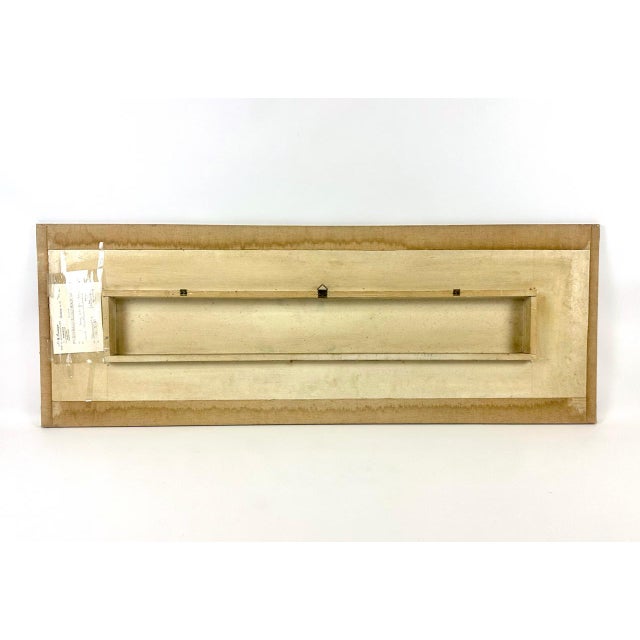 A structural work in mixed technique. Sold in Adolf Seemeyer's art shop in Hanover in 1969 for 700 Deutschmarks. A very...