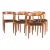 Johannes Andersen for Uldum Møbelfabrik Mid Century Danish Teak Dining Chairs - Set of 6 For Sale