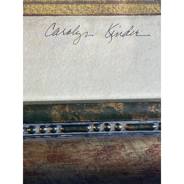 Late 20th Century Carolyn Kinder Horse Print, Tang Dynasty Artwork, Signed Equestrian Print, Asian-Inspired Vintage Carolyn Kinder Wall Decor, For Sale - Image 5 of 5