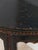 Black Antique Chinese Black Lacquer Demi-Lune Console Table For Sale - Image 8 of 9