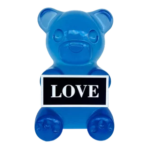 "Love Gummy Bear" Acrylic Sculpture After New York Street Artist WhisBe