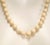 Cream Vintage Art Deco Stone Necklace, 1920s For Sale - Image 8 of 12