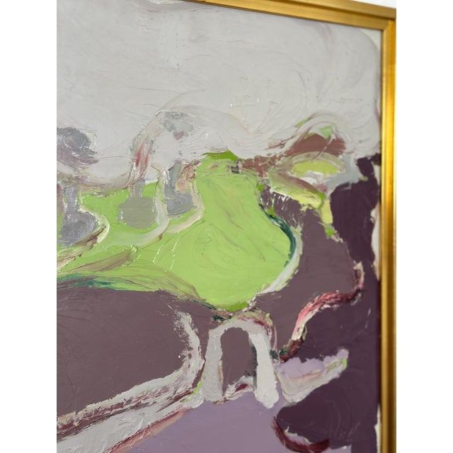 Rolf Magnusson, Waves of Color, 1960s, Oil on Canvas, Framed For Sale - Image 4 of 18