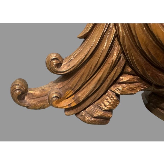 Vintage Syroco Wood 13.5" Figural Peacock Statue Sculpture In good original condition showing some typical age-appropriate...