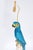 1970s Vintage Blue Parrot Lamps, 1970s, Set of 2 For Sale - Image 5 of 8