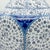 Handmade Ceramic Vase (30cm) – Golden Horn “Halic” Spirals – Blue & White Iznik Decor For Sale - Image 4 of 7