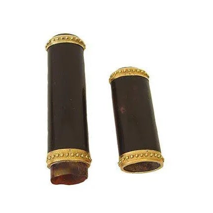 Early 19th Century 14K gold mounted etui. The gold tests 14K but is not marked. It is in very fine condition. It would...