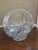 Stunning elegant late mid 20th century American brilliant cut glass Basket created from one single peice. Classic ABC...