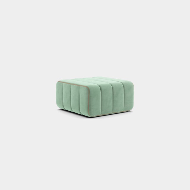 Single Modular Sofa in Barcelona Fabric by Ambivalenz For Sale - Image 15 of 16