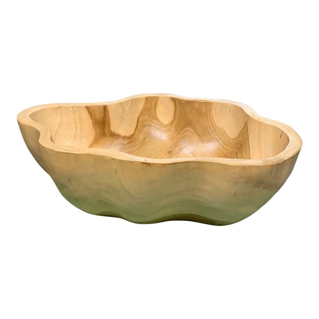 Medium Wooden Bowl For Sale