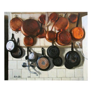 Kristine Kvitka, Italian Cuisine, 2007, Oil on Canvas For Sale