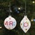 Celebrate the season with style using this set of Glass Merry and Joy Ornaments. Each ornament features cheerful Merry...