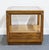 Drexel Heritage Woodbriar Collection Pecan Rustic European 26" Square Accent End Table W. Glass Top 988-342 For Sale - Image 12 of 14