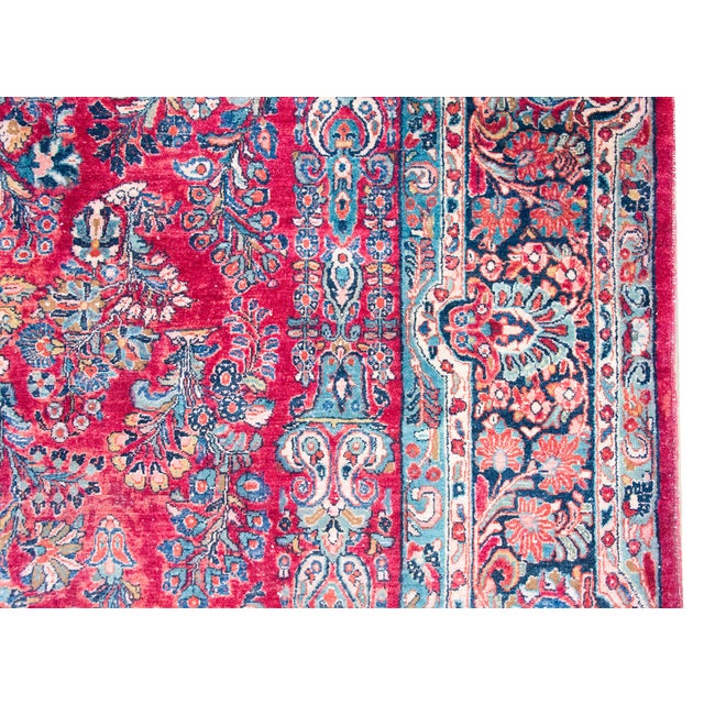 Early 20th Century Persian Sarouk Rug For Sale - Image 10 of 15