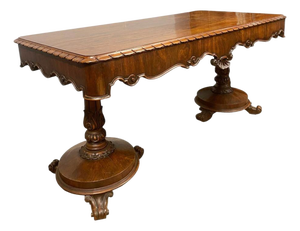 William IV Desk in Mahogany, 1840