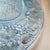 Kig Vintage 10.5" Blue Pressed Glass Grapes and Leaves Tableware Dinner Plates, Set of 7 For Sale - Image 9 of 11