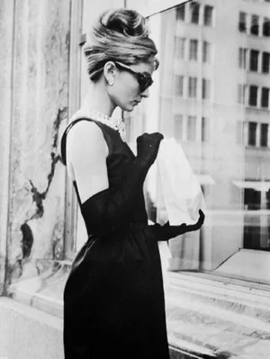 Keystone Features, Lunch on Fifth Avenue Audrey Hepburn, 1961, Photograph