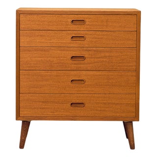Swedish Chest of Drawers in Teak by Wirserums, 1960 For Sale