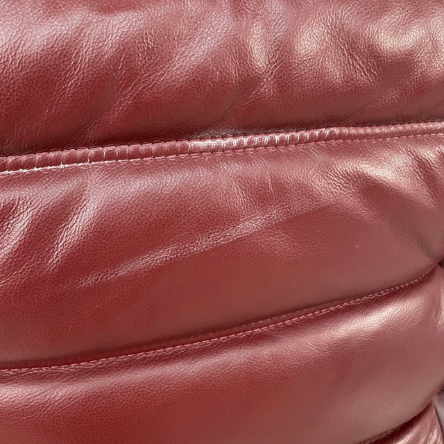 French Modern Leather Sofa Togo by Michel Ducaroy for Ligne Roset, 1970s, Set of 4 For Sale - Image 17 of 18