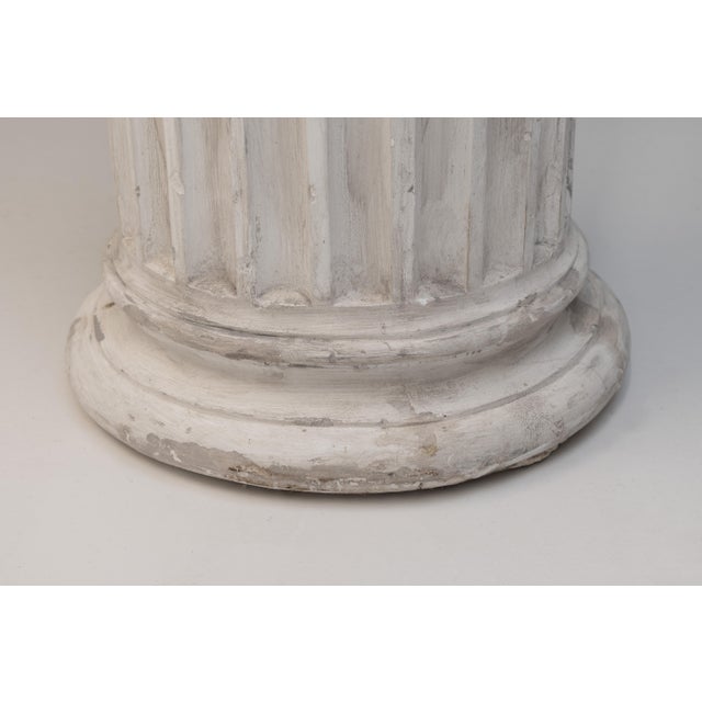 Sculpture Materials Vintage Plaster Column, 1930s For Sale - Image 7 of 9