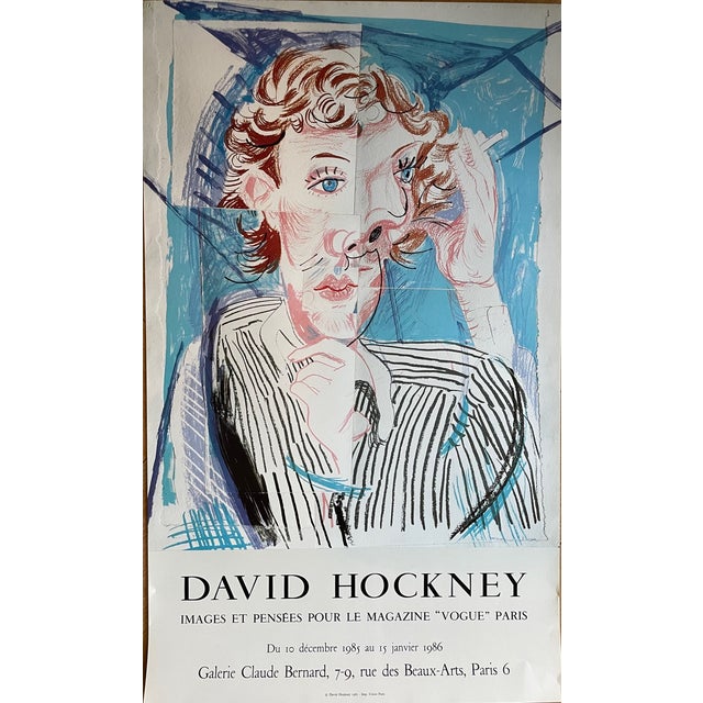 David Hockney, Images and Thoughts for Vogue Magazine, Paris, Print For Sale - Image 12 of 12