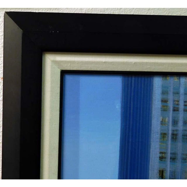 Luigi Rocca Art Original Acrylic on Canvas " Radio City Music Hall" Hand Signed For Sale - Image 4 of 4