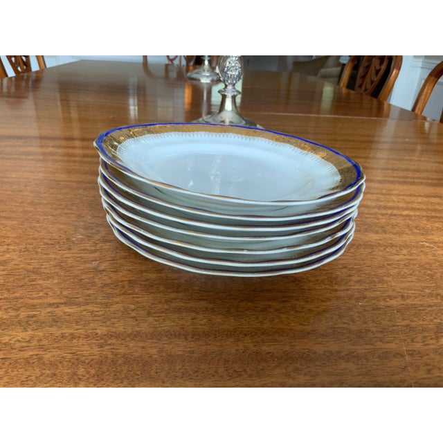 1950s Favolina-Karolia Van Cortland Salad Plates- Set of 7 For Sale - Image 13 of 13