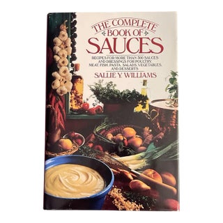 Vintage Collectable “The Complete Book of Sauces” For Sale