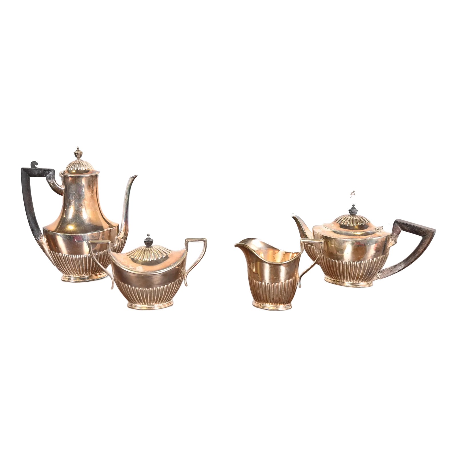 Tiffany & Co. Antique Art Deco Silver Plate Coffee or Tea Service