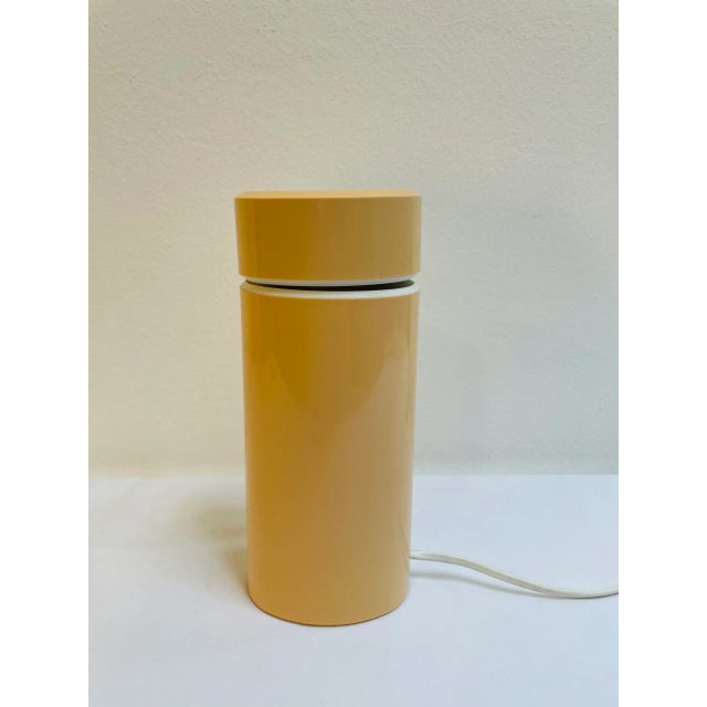 Beige Vintage Table Lamp by Mario Bartorelle for Massanzago, 1970s For Sale - Image 8 of 10