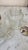 Vintage Patterned Glass and Silver-Plated Condiment Set With Lucite Spoon For Sale - Image 12 of 17
