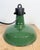 Industrial Green Enamel Factory Pendant Lamp, 1960s For Sale - Image 15 of 18